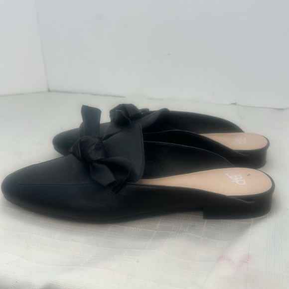 BP. Mule Clog Black with bow detailing - Picture 4 of 8